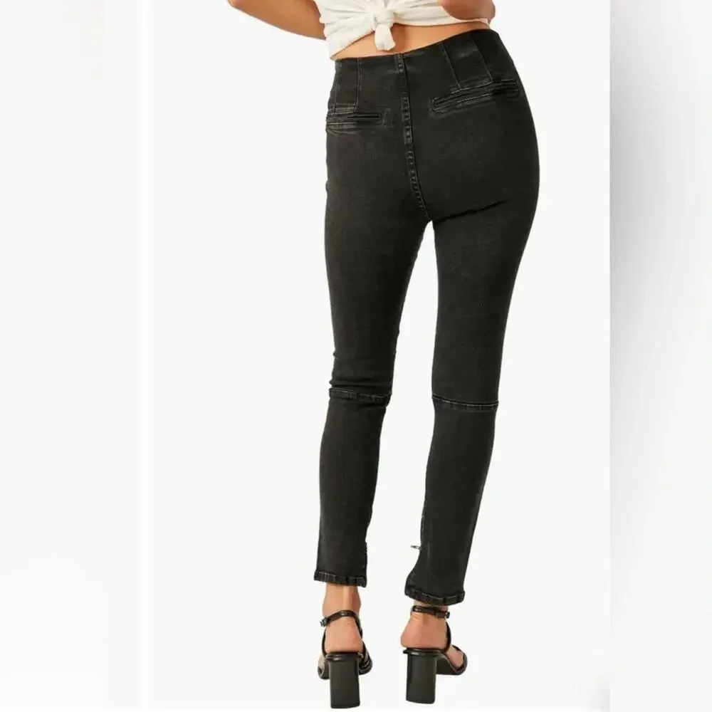 Free People Black Skinny Jeans - Picture 10 of 10